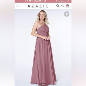 NEW WT Azazie Formal Off the Shoulder Dress